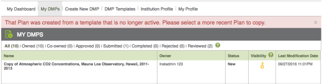 DMPTool: Fixed things and new things | DMP Tool Blog