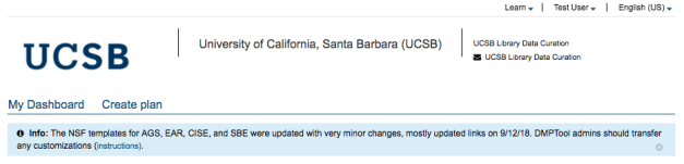 notification of template changes